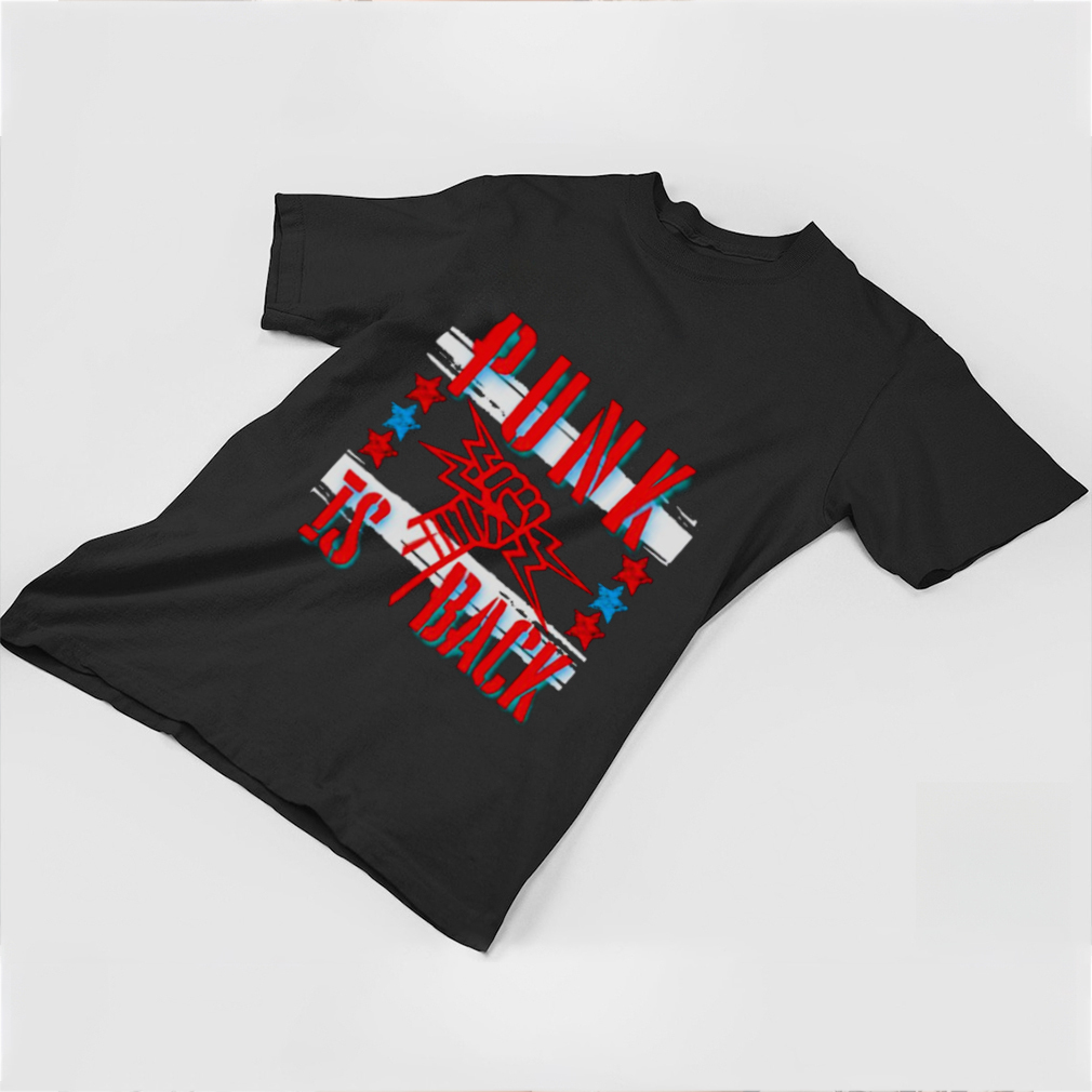 Cm Punk Is Back Aew Pro Wrestling shirt