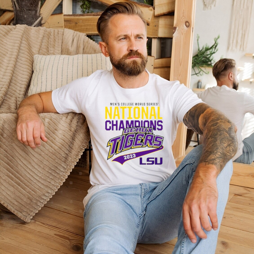 Lsu geaux tigers 2023 baseball college world series national champions shirt