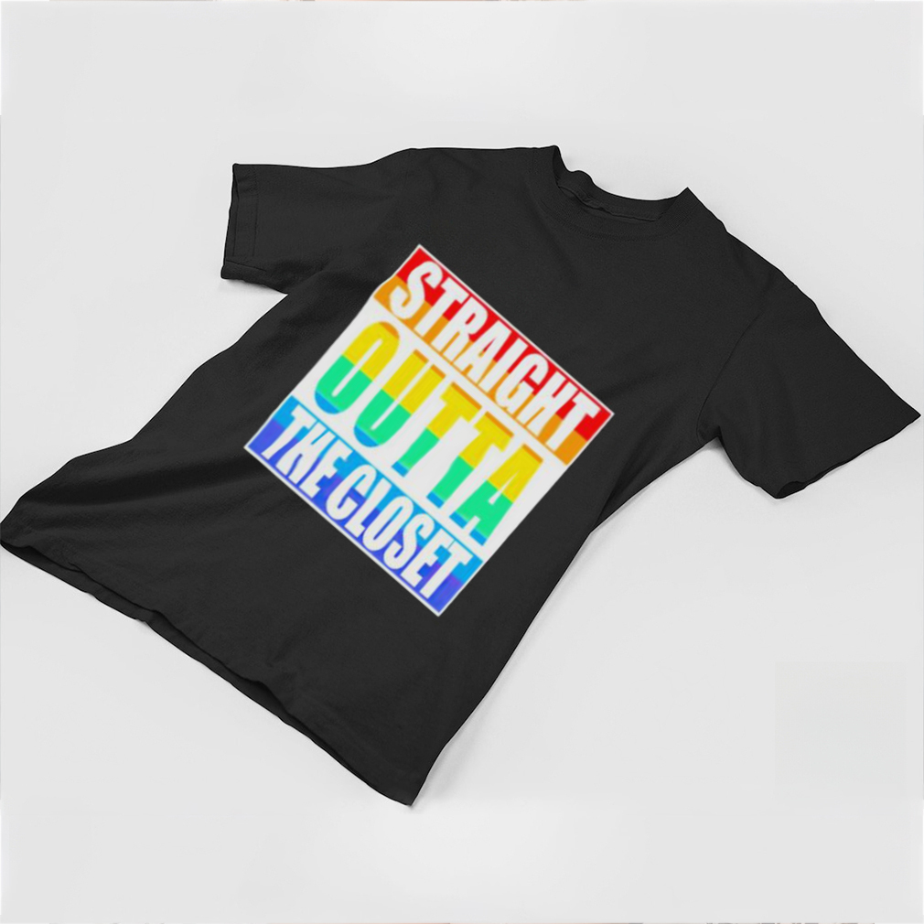 Official straight outta the closet shirt