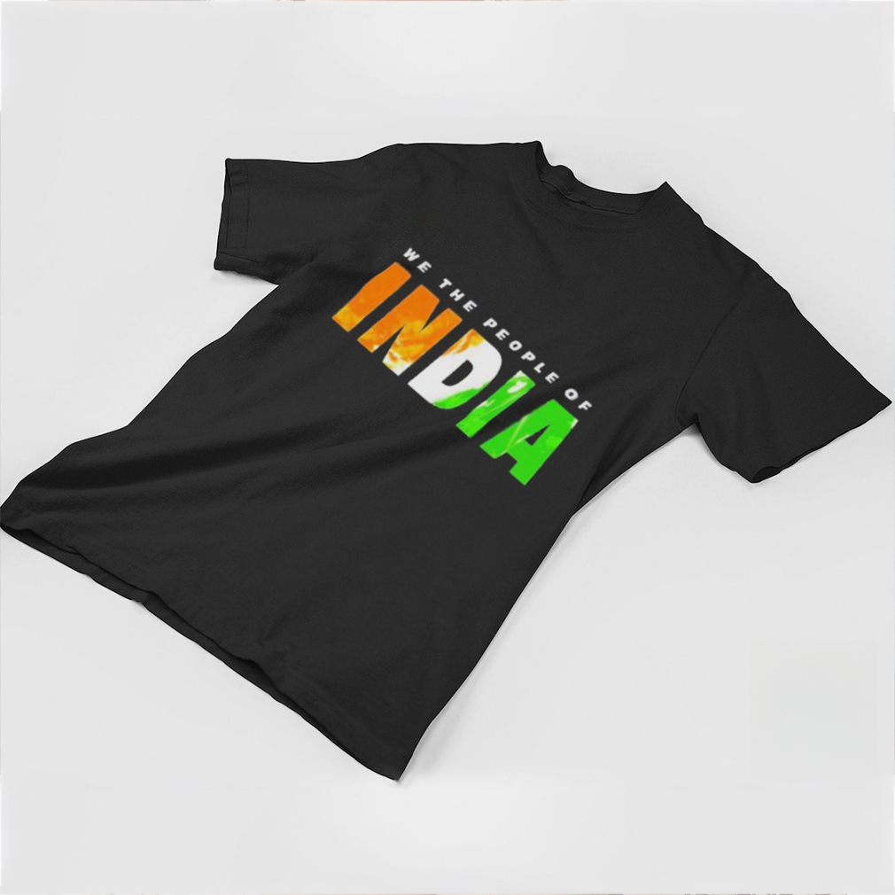 Official we The People Of India shirt