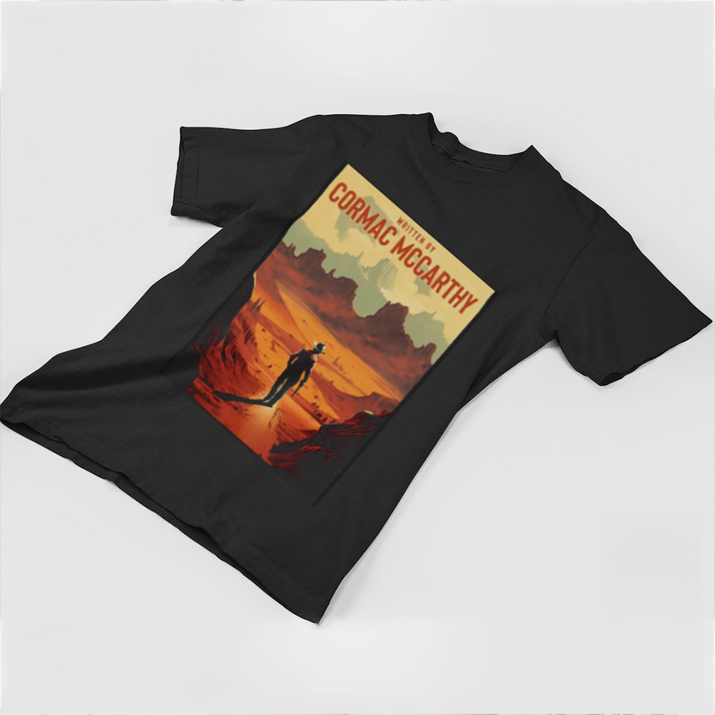 Written By Cormac Mccarthy Retro Style shirt