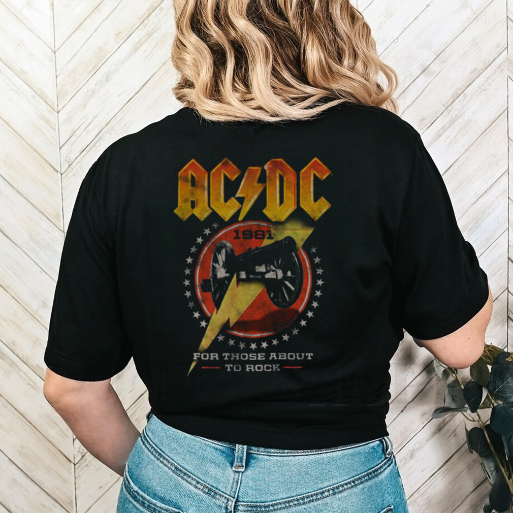 AC DC For Those About To Rock 81 T Shirt