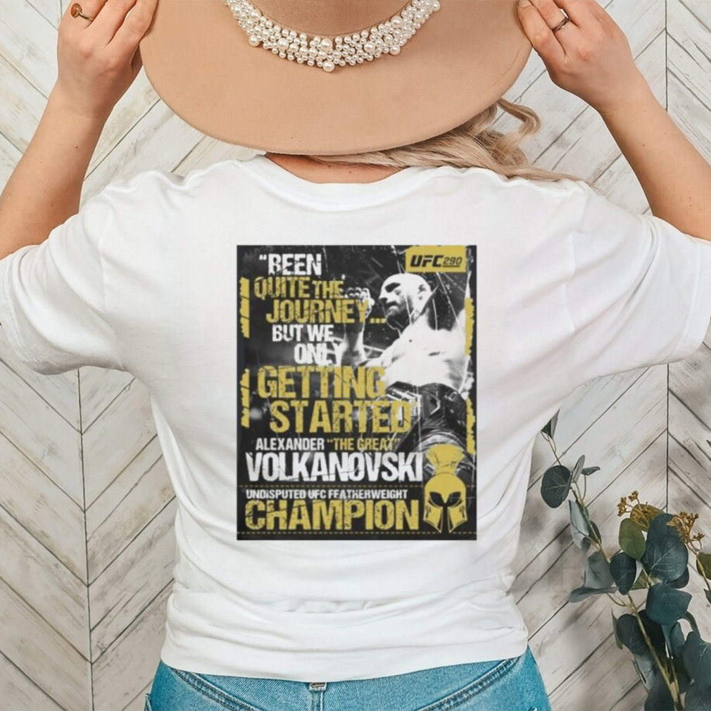 Alexander Volkanovski UFC 290 Champ Shirt