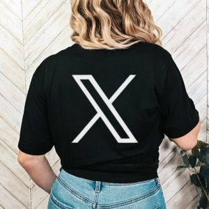 Awesome twitter logo x shirt