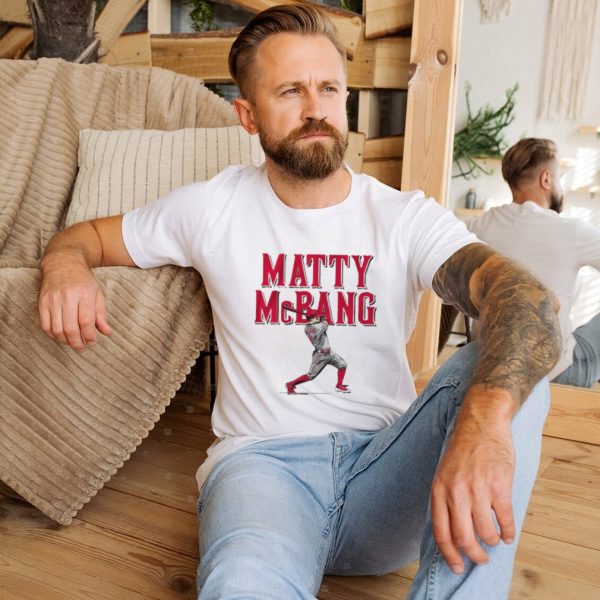 Cincinnati reds Matt mclain matty mcbang 2023 shirt