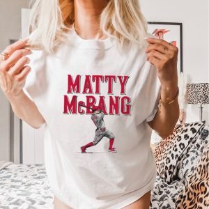 Cincinnati reds Matt mclain matty mcbang 2023 shirt