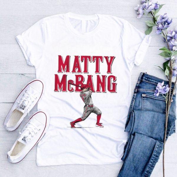 Cincinnati reds Matt mclain matty mcbang 2023 shirt