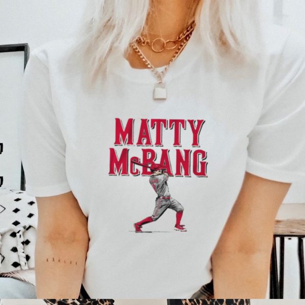 Cincinnati reds Matt mclain matty mcbang 2023 shirt