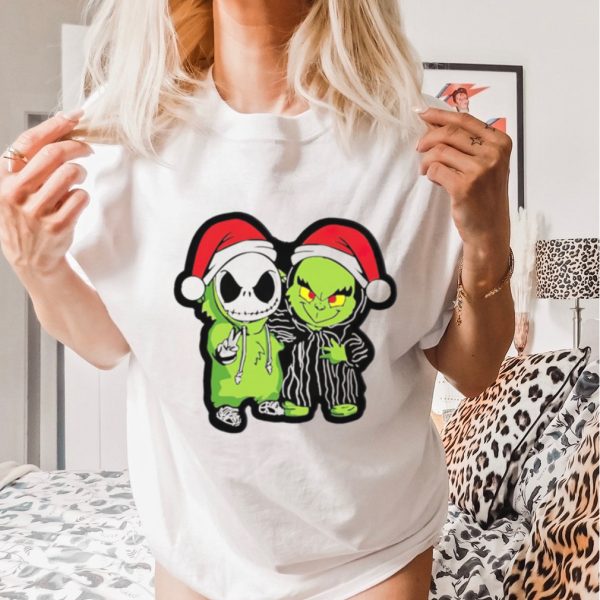 Jack And Grinchmas Nightmare Before Christmas T Shirt