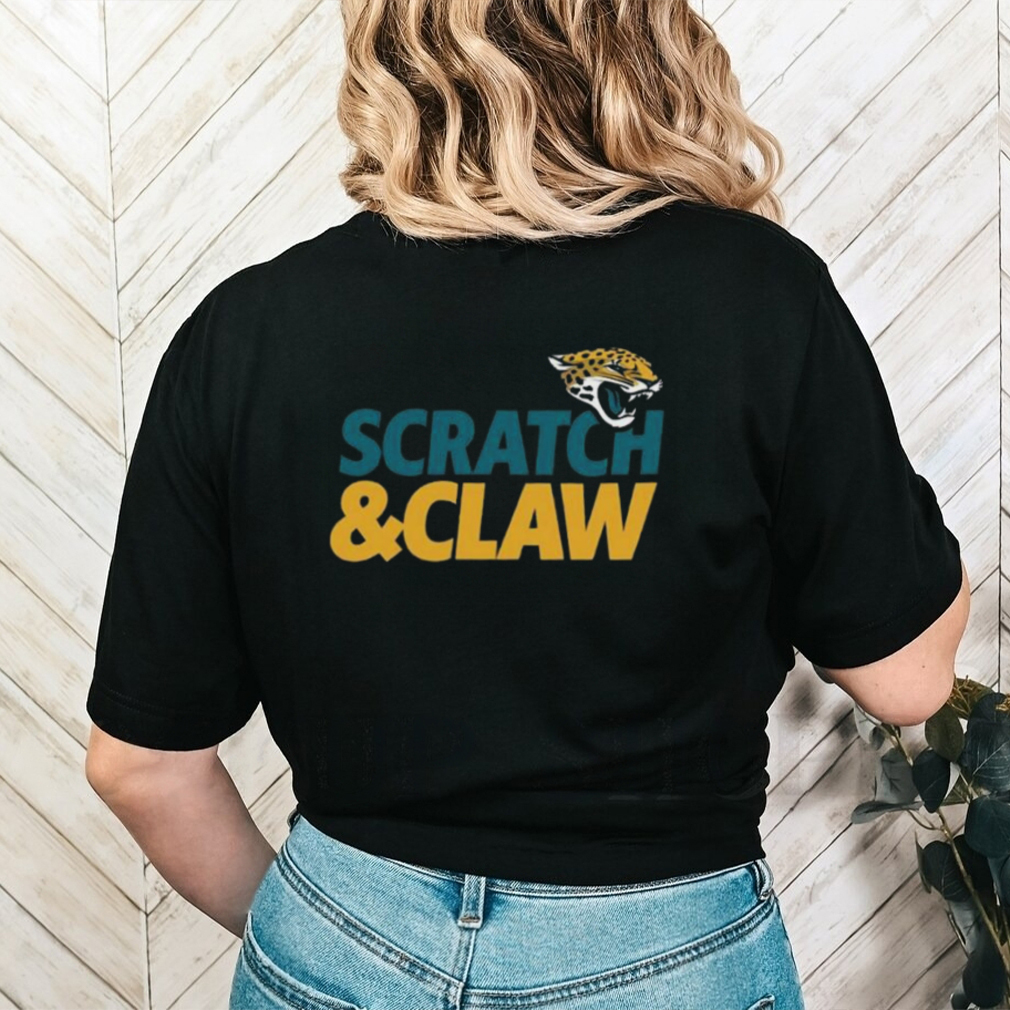 Jacksonville Jaguars Scratch Claw American Football Logo 2023 Shirt