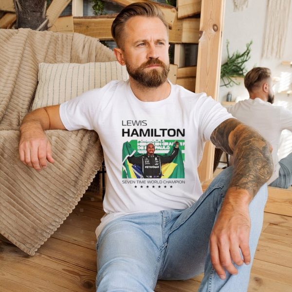 Lewis Hamilton Seven Times World Champion 2023 Shirt