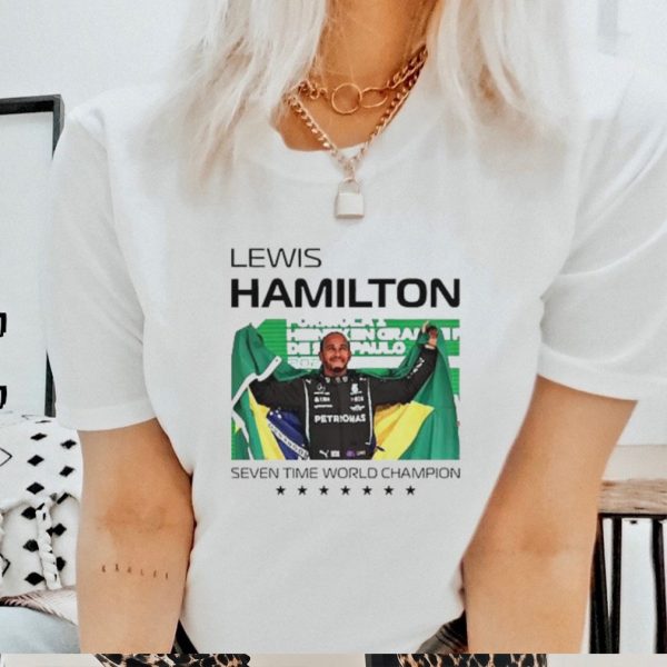 Lewis Hamilton Seven Times World Champion 2023 Shirt