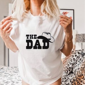 New Dad Gift, Cowboy Hat Husband Shirt, Daddy Shirt