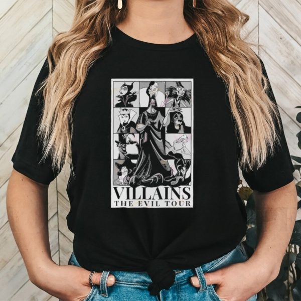 Official Villains The Evil Tour 2023 Shirt