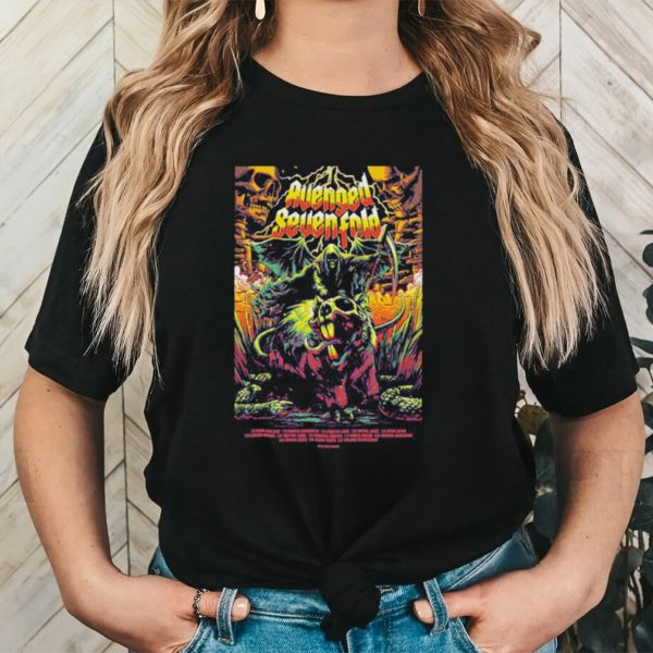 Official avenged Sevenfold Poster by Artist Jared Yamahata shirt