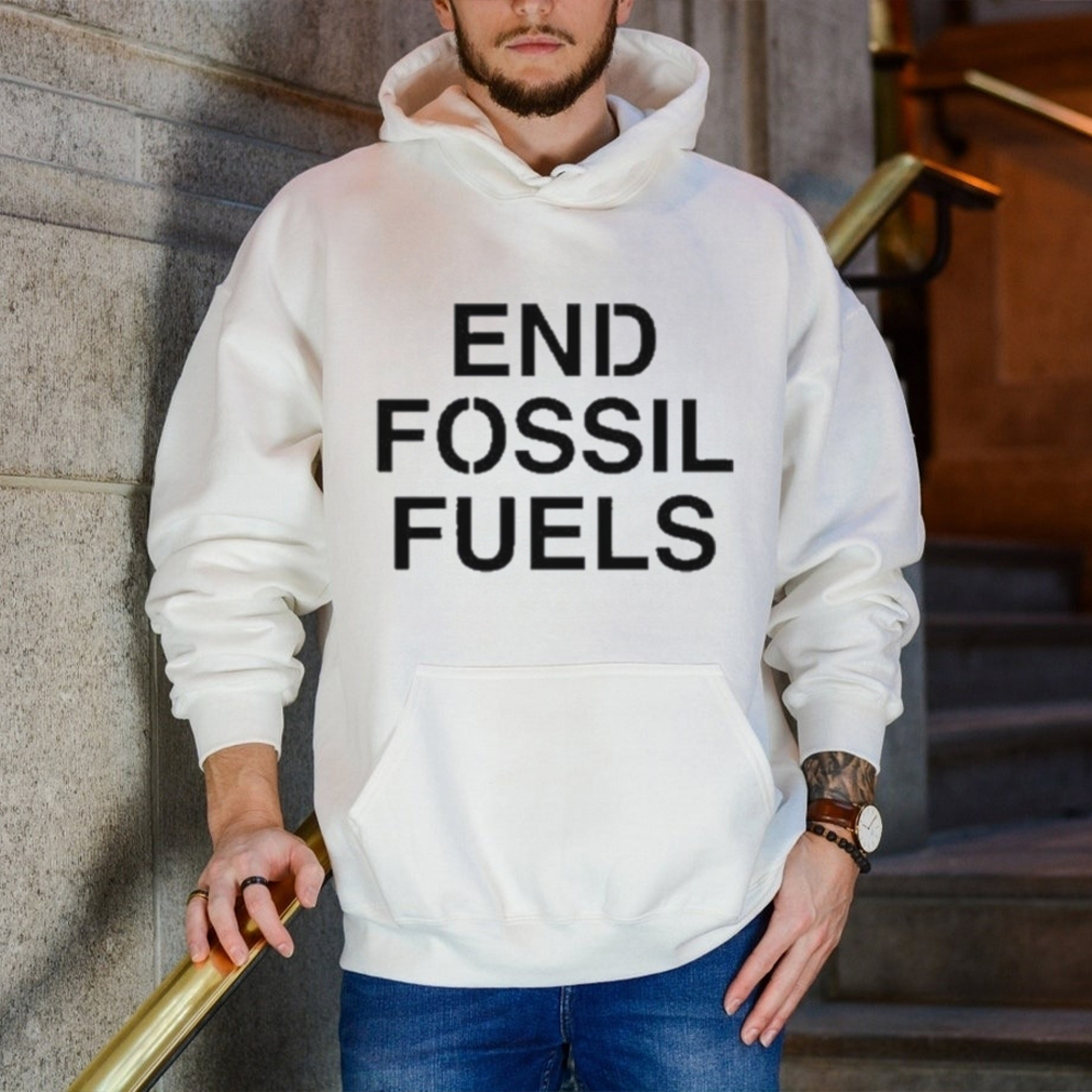 Official end Fossil Fuels Climate Defiance Shirt