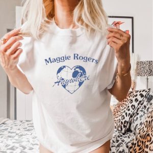 Official maggie Rogers Merch I’ll Go Anywhere With You shirt