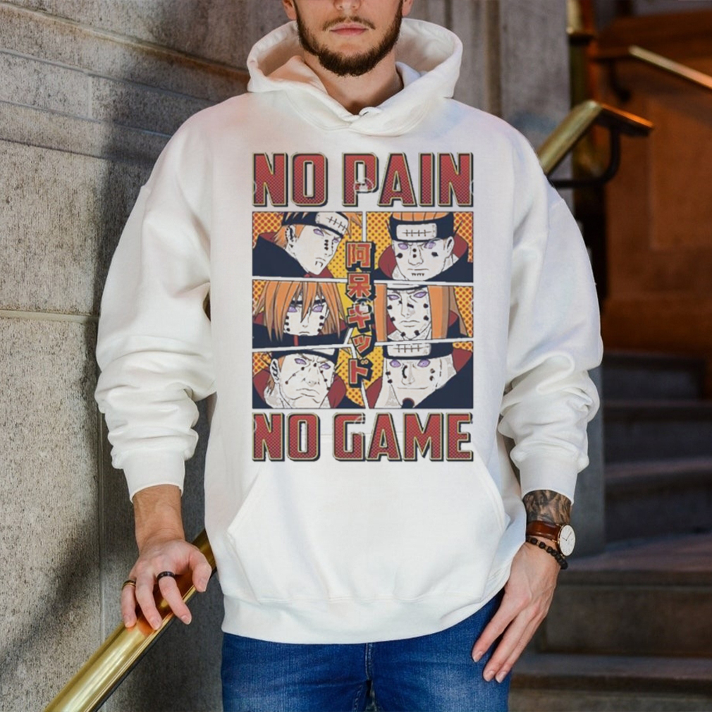 Official naruto Chapter No Pain No Game Shirt