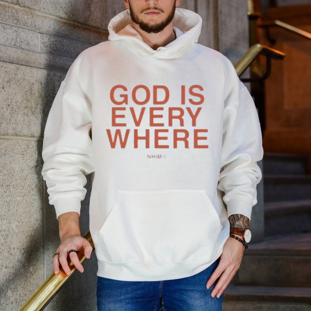 Official nhim Apparel God Is Everywhere Shirt