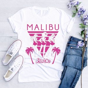Official retro Barbie Malibu Barbie Beach Vibes shirt
