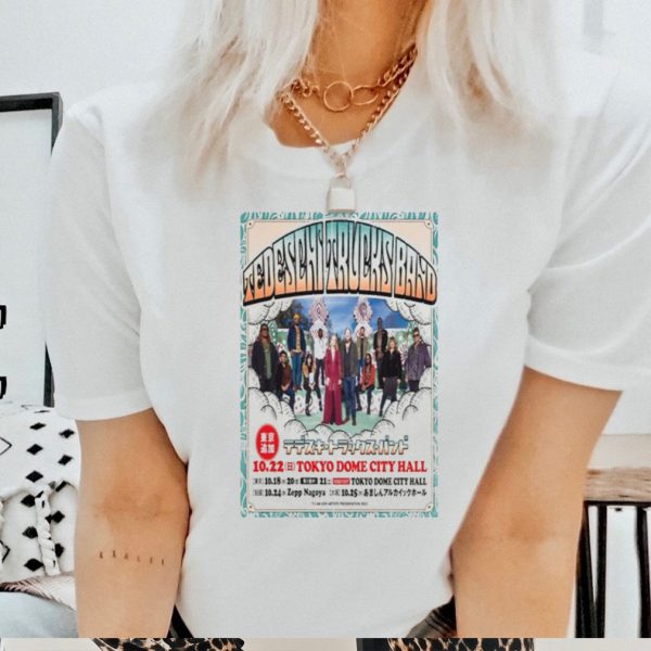 Official tedeschi Trucks Band Japan Tour October 2023 Poster shirt