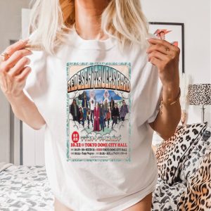 Official tedeschi Trucks Band Japan Tour October 2023 Poster shirt