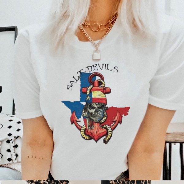Official texas Skull Anchor Shirt