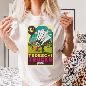 Official the 24th July, 2023 Kansas City, MO Tedeschi Trucks Band Poster shirt