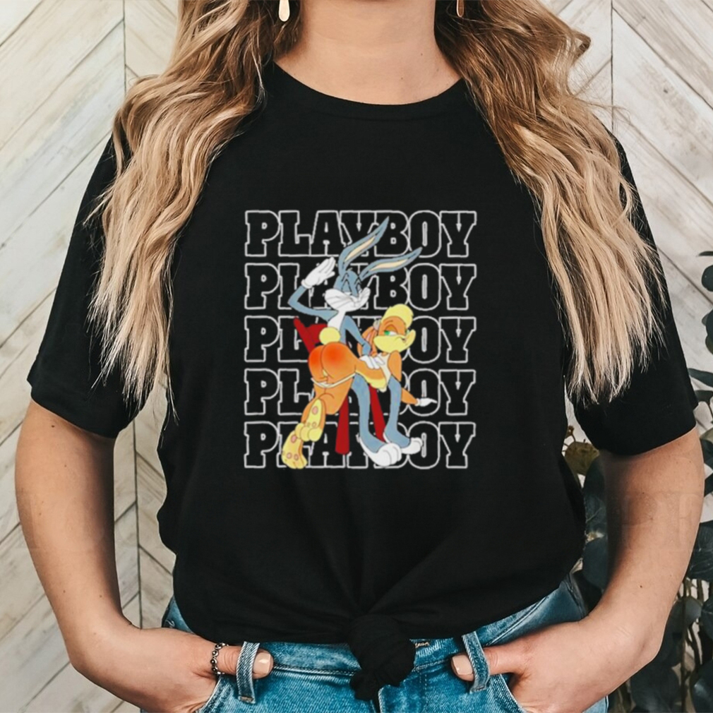 Original Bugs And Lola Bunny Playboy Shirt