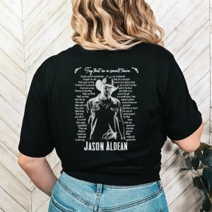 Original jason Aldean Signature Limited Edition T Shirt