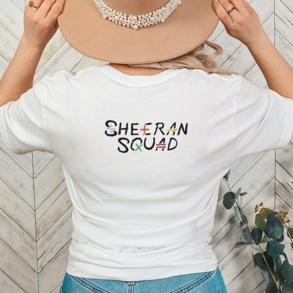 Sheeran Squad SVG Ed Sheeran Mathematics World Tour Shirt