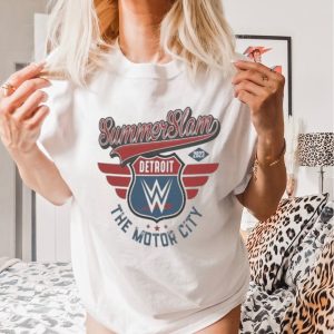 SummerSlam 2023 Interstate Ringer The Motor City T Shirt