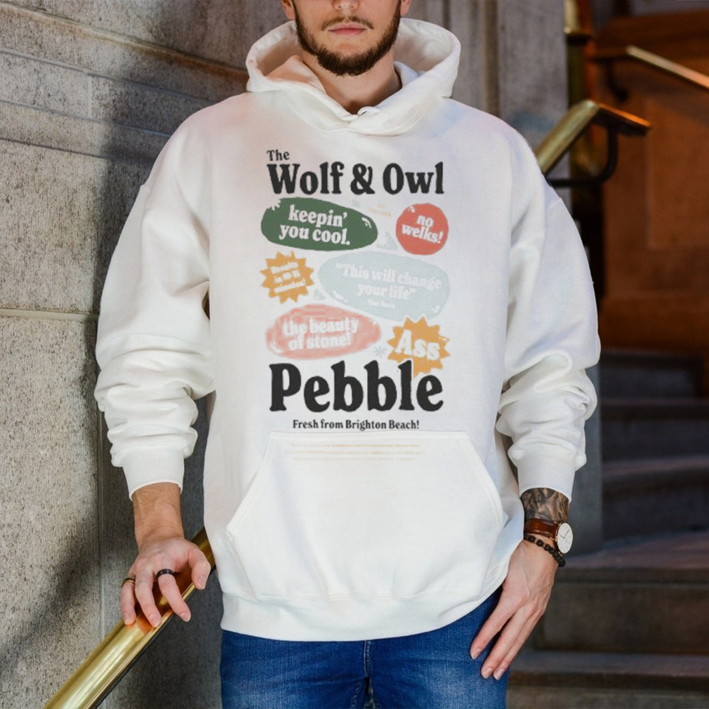 The Wolf And Owl Pebble Fresh From Brighton Beach Shirt