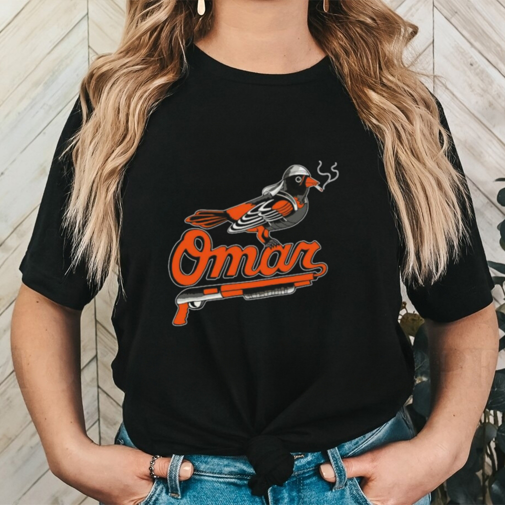 Trending Omar The Wire Baltimore Oriole shirt