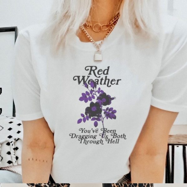 Red Weather Merch Start Again Lyric Shirt