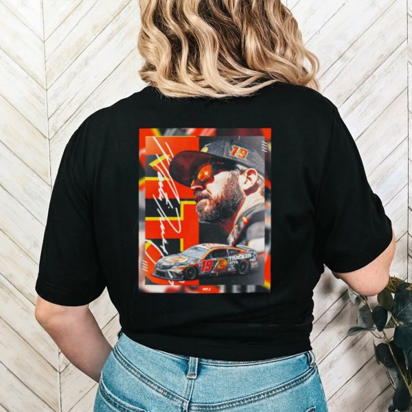 Funny martin Truex Jr Nascar graphic signature shirt