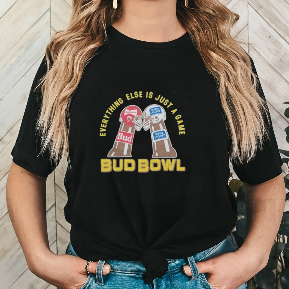 Original Budweiser Homage Bud Bowl Tri Blend T Shirt