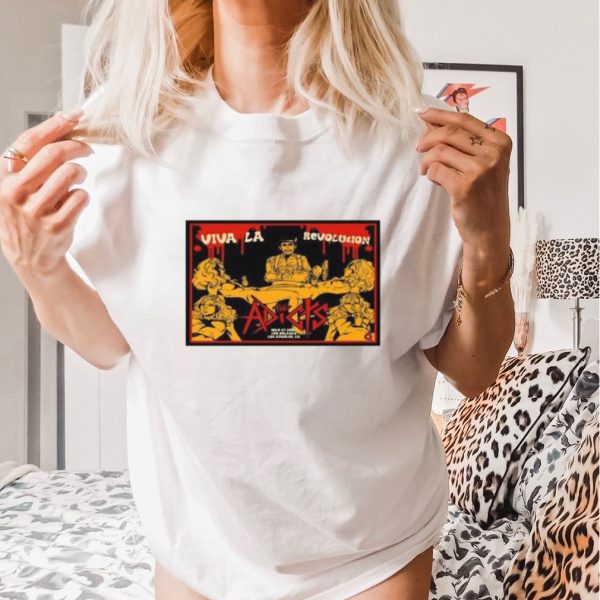 The Adicts Los Angeles The Belasco 21 July 2023 Shirt