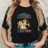 Original Never underestimate a woman who is a fan of George Strait and loves Trump signature shirt