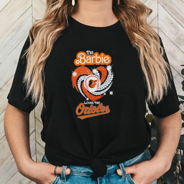 This Barbie loves her Orioles shirt