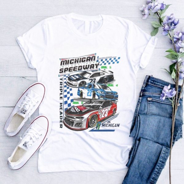 2023 Michigan Triple Header Nascar T Shirt