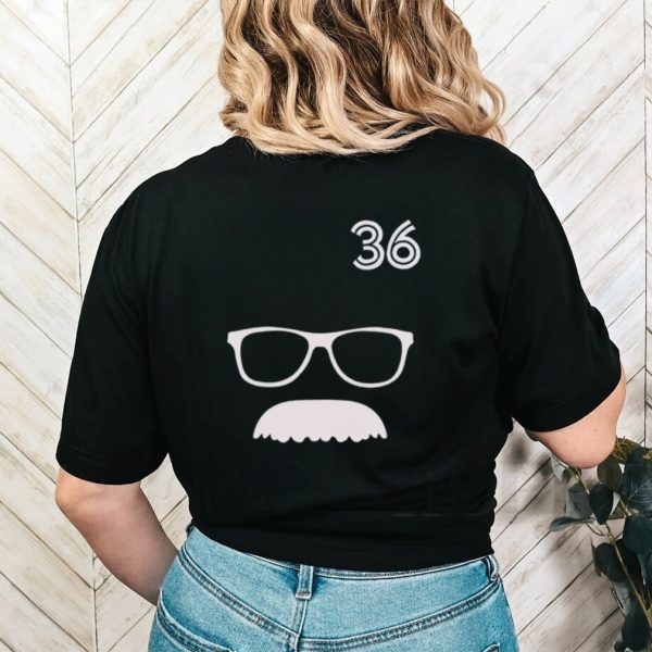 36 Davis Schneider Glasses and Moustache shirt