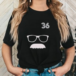 36 Davis Schneider Glasses and Moustache shirt