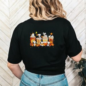 Autumn Snoopy coffee shirt
