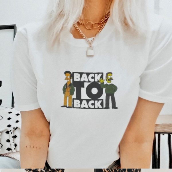 Back To Back Records Simpsons T shirt