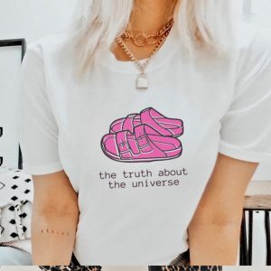 Barbie Movie The Truth About The Universe Sandals T Shirt