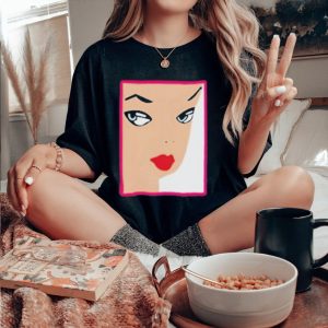 Barbie face shirt barbenheimer