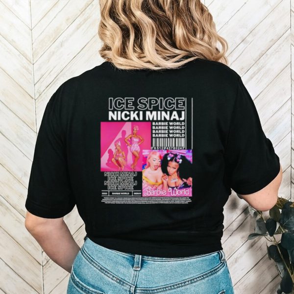 Barbie world Ice Spice Nicki Mainaj 2023 shirt