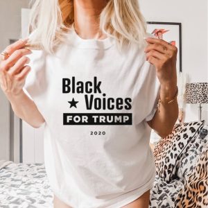 Black voices for Trump 2020 shirt
