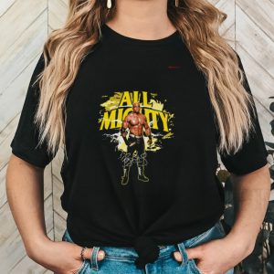Bobby Lashley All Mighty professional wrestler signature shirt